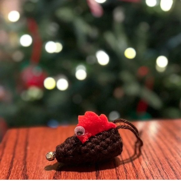 Turkey Crochet Big Toe Socks White Elephant Gag Gift Rare Fun - Picture 5 of 6